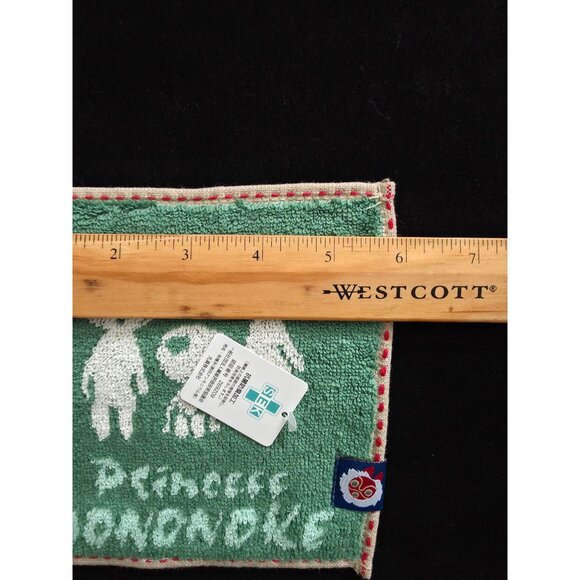 NWT Studio Ghibli Park Japan Exclusive PRINCESS MONONOKE KODAMA Hand Towel 6x6 - Picture 5 of 7